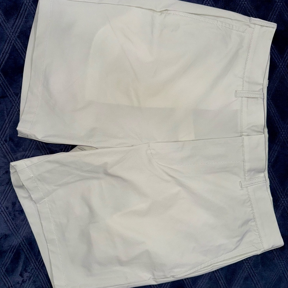 J. Crew Cream Tailored Shorts